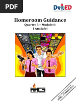 Homeroom Guidance: Quarter 3 - Module 6: I Am Safe!