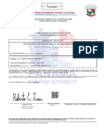 Dirección General de La Gente de Mar: Certification Officer