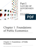 Part 1 Chapter 1 Foundations of Public Economics