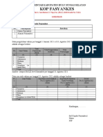 Form Isian Fasyankes - Audit Stok Vaksin