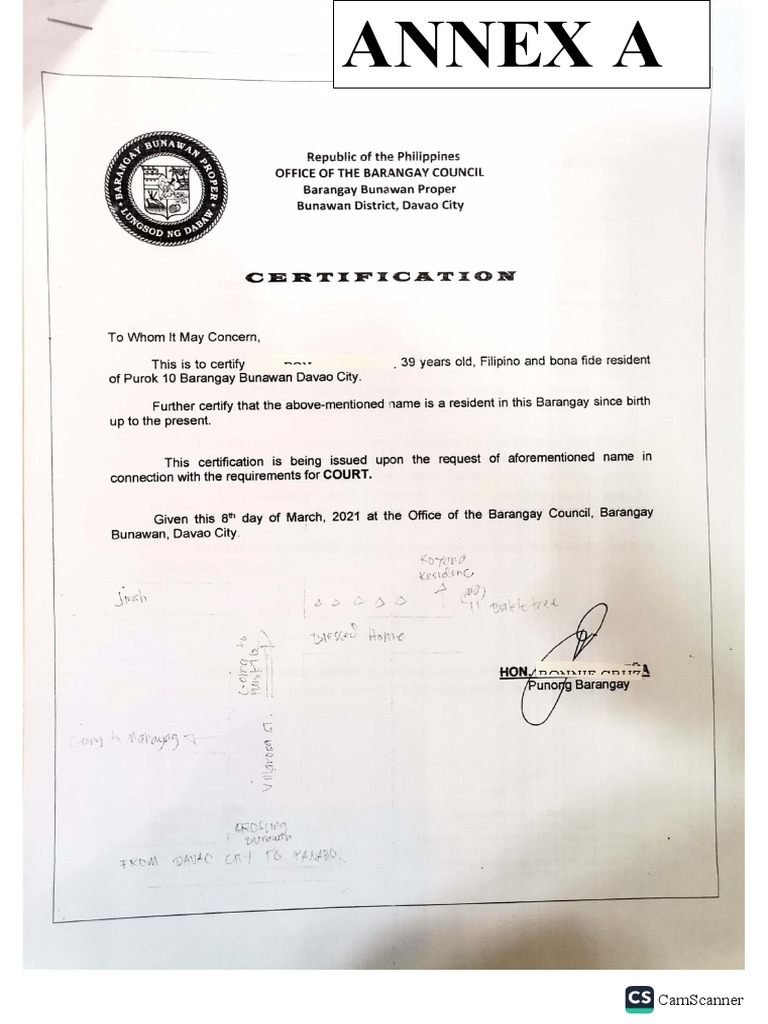 Exhibits Prac Court PDF Annulment Psychology