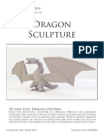 Dragon Sculpture: Paper Hen