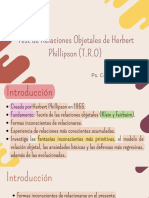 Test de Relaciones Objetales de Herbert Phillipson (T.R.O) : Ps. Constanza Paz