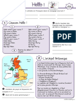 Fiche Anglais Primaire