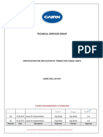 CAIRN-TSG-L-SP-0011-B2-Specification For Application of Torque For Flange Joints