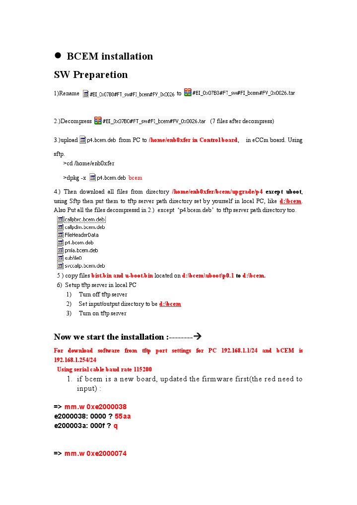 BCEM Installation Guide and Setup Steps | PDF