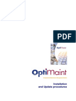 CMMS OptiMaint - Installation and Update Procedure