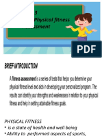 PE: Week 3 Lesson 1: Physical Fitness Assessment