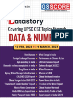 Data Story For UPSC CSE - 10 Feb To 9 March, 2022