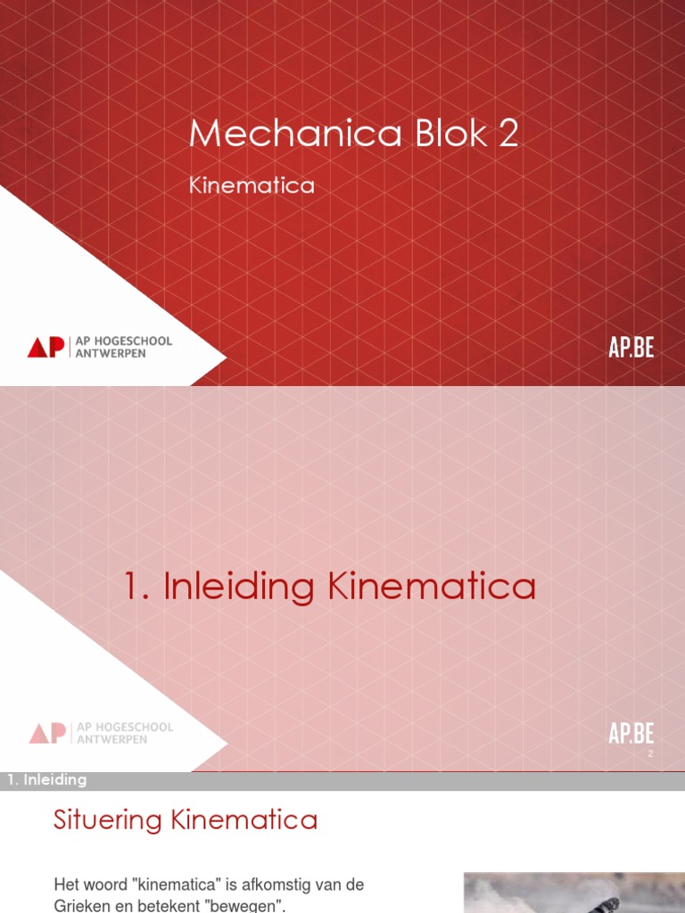 Kinematica PDF