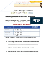 D4 A1 FICHA Organizamos e Interpretamos Información Sobre Nuestros Roles