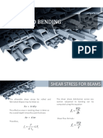 Shear Stress Beam Formulas