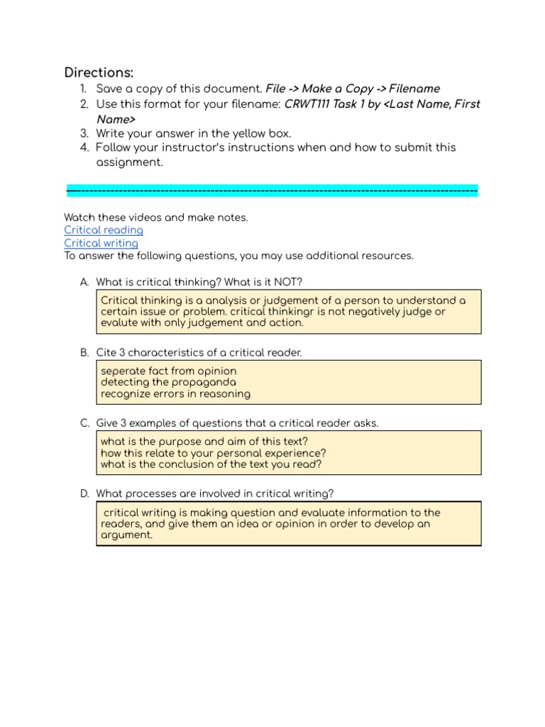 CRWT111 Task 1 by - Gamit, John Willen B. | PDF