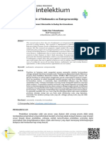 Jurnal Peranan Matematika Terhadap Enterpreneur