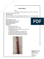 Ficha Tecnica - Cañon - de - Inyeccion - 10000 - Psi