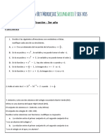 3er Año - Actividades de Intensificación N°1