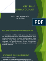 Gizi dan Pembangunan