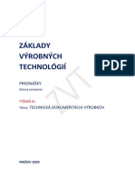 ZVT p01 Technická Dokumentácia Výrobkov