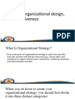 TOPIC 5-Strategy, Organizational Design, and Effectiveness