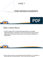 TOPIC 7-Open System