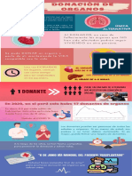 Infografía Sobre La Donación de Órganos