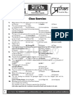 Class Exercise:: World & Indian Geography