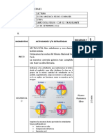 Momentos Actividades Y/O Estrategias Recursos Y Materiales