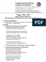 Ibadah Sore Minggu I Dung Trinitatis, 19 Juni 2022 - 220619 - 170343