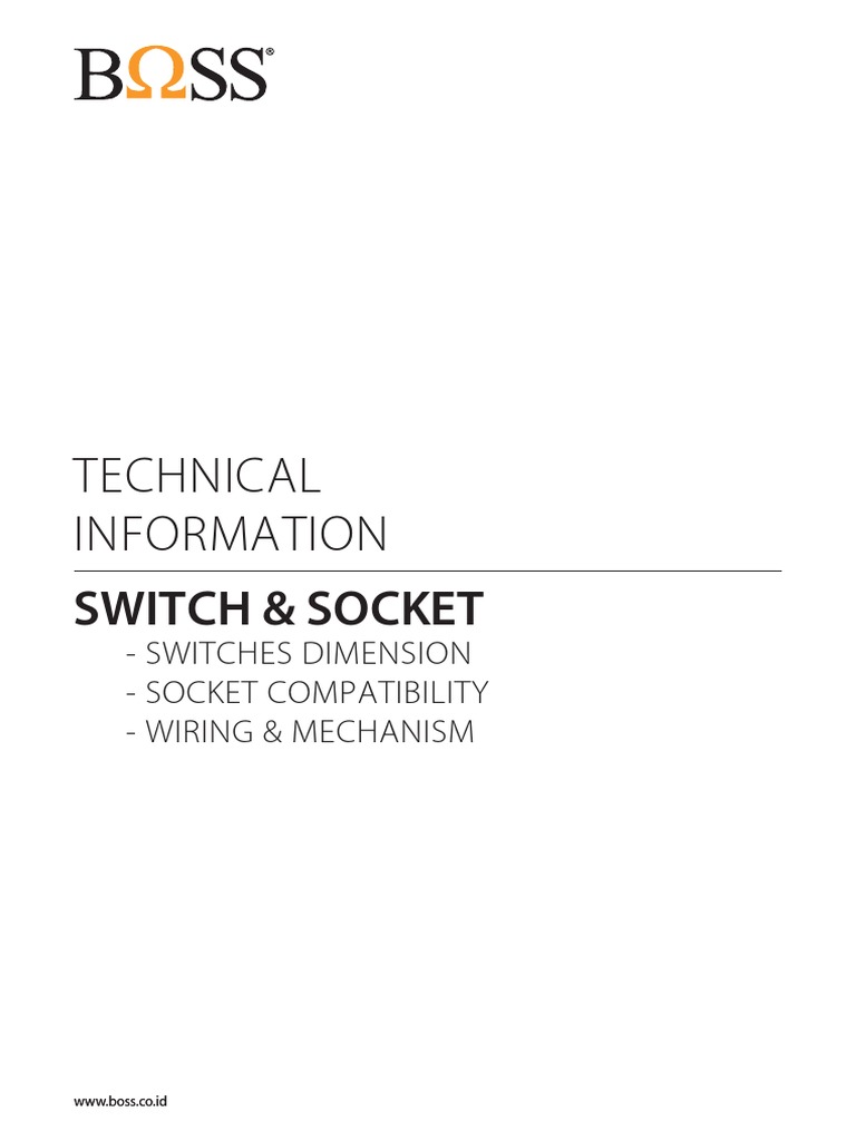 Switch Socket | PDF | Ac Power Plugs And Sockets | Electric Power