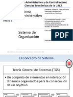 2 - Sistema Administrativo - Sistema de Organización - Parte 1