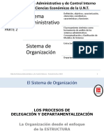 2 - Sistema Administrativo - Sistema de Organización - Parte 2