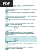 Numerical Methods-FINALS