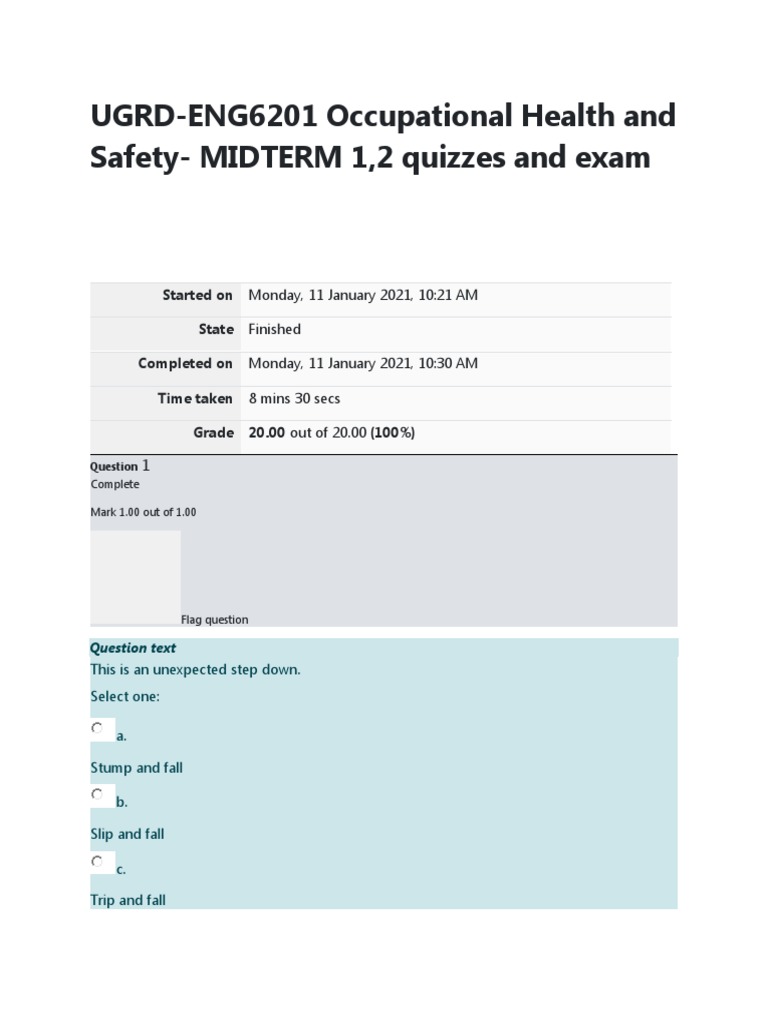 Basic Occupational Health and SafetyMIDTERM PDF Occupational