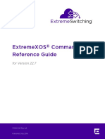 EXOS Command Reference 22 7