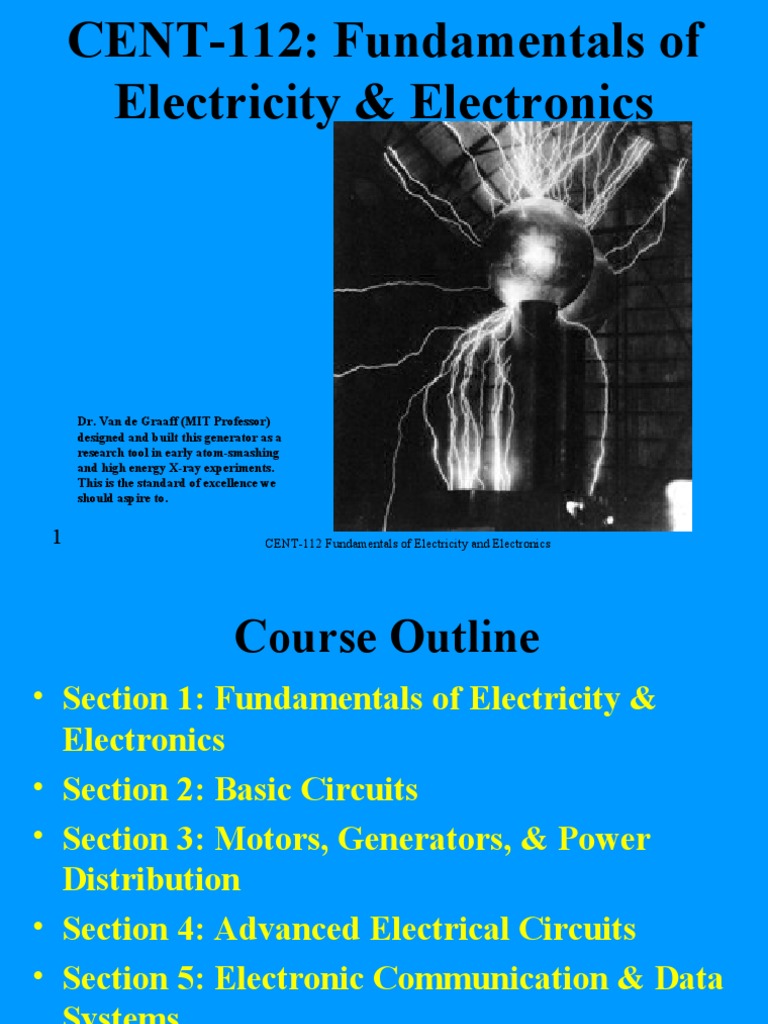 Fundamentals of Electricity & Electronics PDF Battery (Electricity
