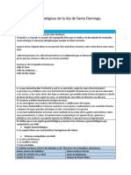 Regiones Geomorfológicas de La Isla de Santo