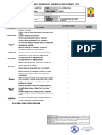 Informe de Progreso Del Aprendizaje Del Estudiante - 2021