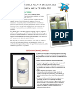 Equipos de filtración y desinfección en plantas de agua