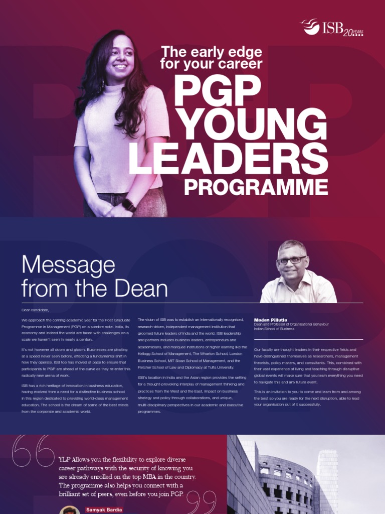 How To Apply For The Isb Young Leaders Programme? – RLMES