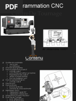 Commandes de Tournage Fanuc G-Code | PDF | Métallurgie | Usinage