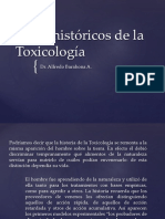Hitos Históricos de La Toxicología: Dr. Alfredo Barahona A