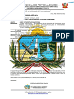 CARTA N°152-2022-SOBRE ESTADO SITUACIONAL DE OBRA Colegio Haundobamba Consorcio Supervisor