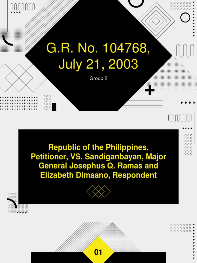 G r no 104768 july 21 2003 group 2 pdf search and seizure
