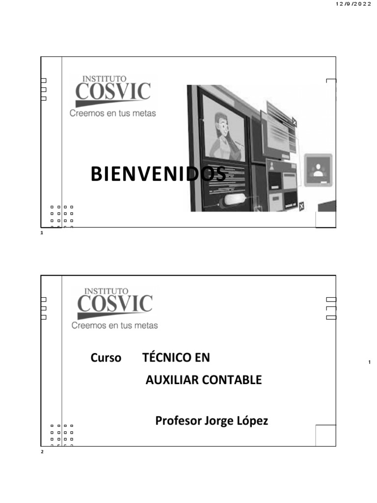 Contabilidad Lección 1 Pdf Contabilidad Contador