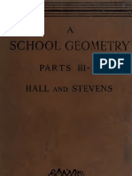 School Geometry III IV Hall