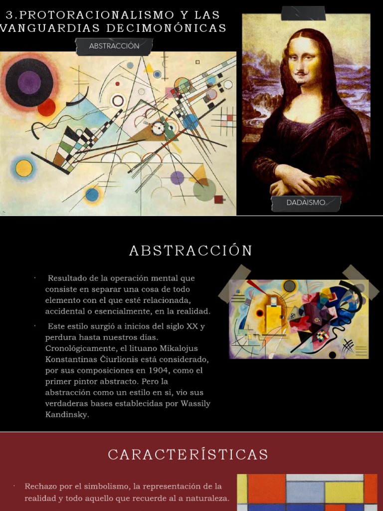 Abstracción y Dadaísmo | PDF | Arte abstracto | Las artes