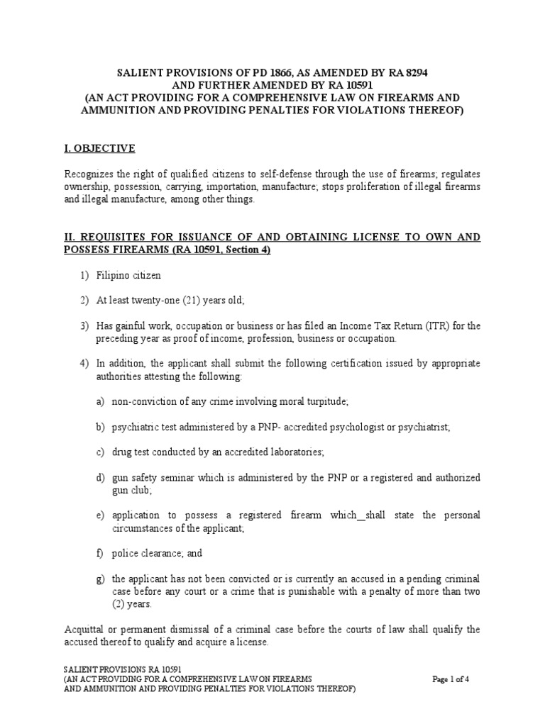 salient-provisions-of-pd-1866-pdf-crimes-crime-violence