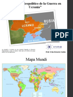 Análisis geopolítico de la guerra en Ucrania y sus implicaciones globales