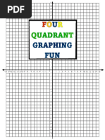 Graphing On Four Quadrants