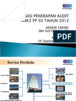 Materi PP 50 - Persiapan Audit smk3 - R - Disnaker